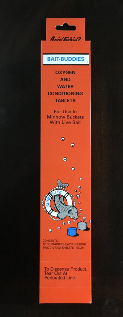 BAIT-BUDDIES OXYGEN AND WATER CONDITIONING TABLETS – Wind Rose