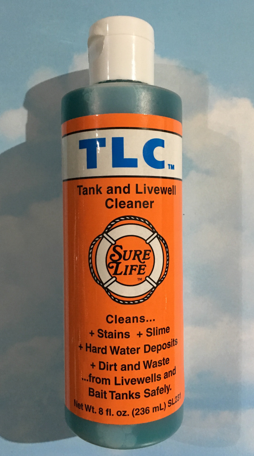 TLC - Safe Cleaner for Bait Tanks, Livewells, and Aquariums by Sure Life