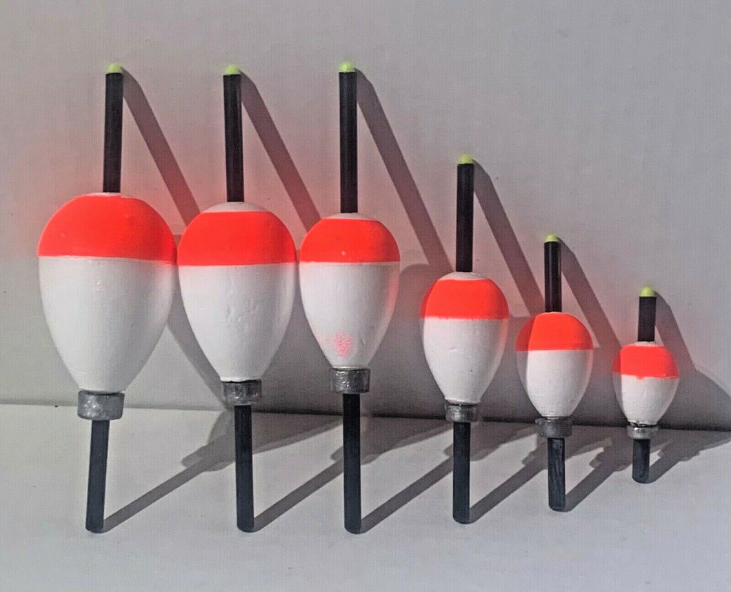 COMAL TACKLE Pear Slip Stick Bobbers Weighted FROM