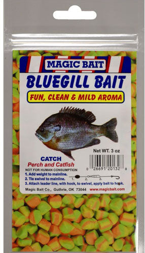 Magic Bait - Bluegill Bait - 3 oz. Flavored Bites – Fishing
