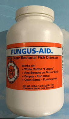 FUNGUS AID Helps clear bacterial fish diseases by Sure Life
