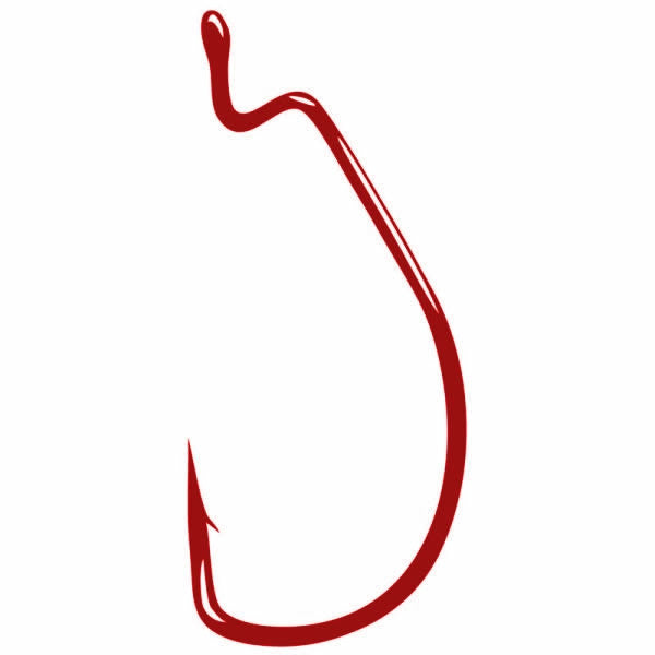 Gamakatsu OFFSET SHANK WORM EWG (Extra Wide Gap) RED 58309-58315 – Fishing  Products and More