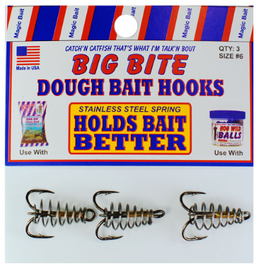 cat fish hooks with springs Magic Bait