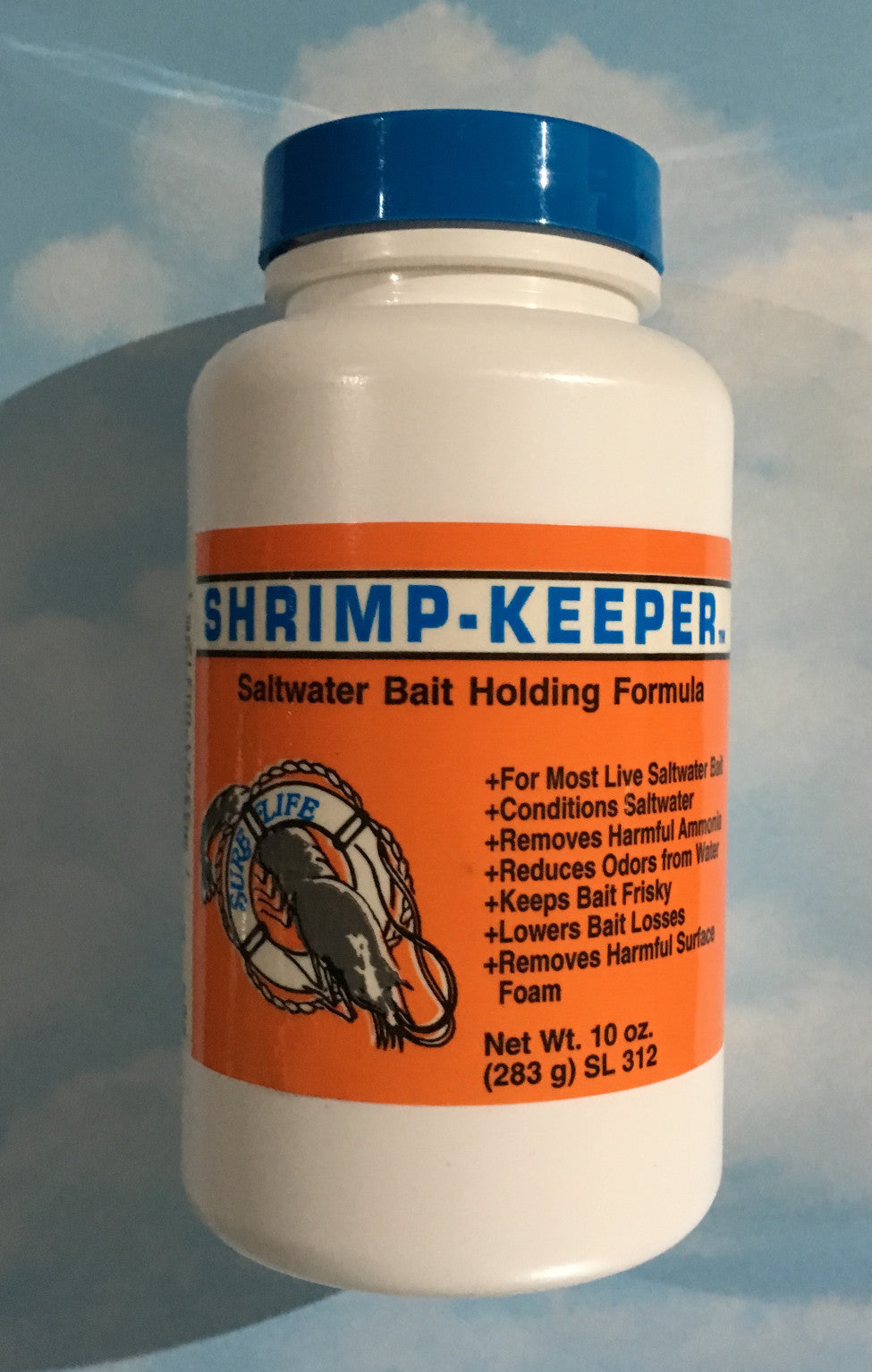 Shrimp Keeper Saltwater Bait Holding Formula by Sure Life Fishing